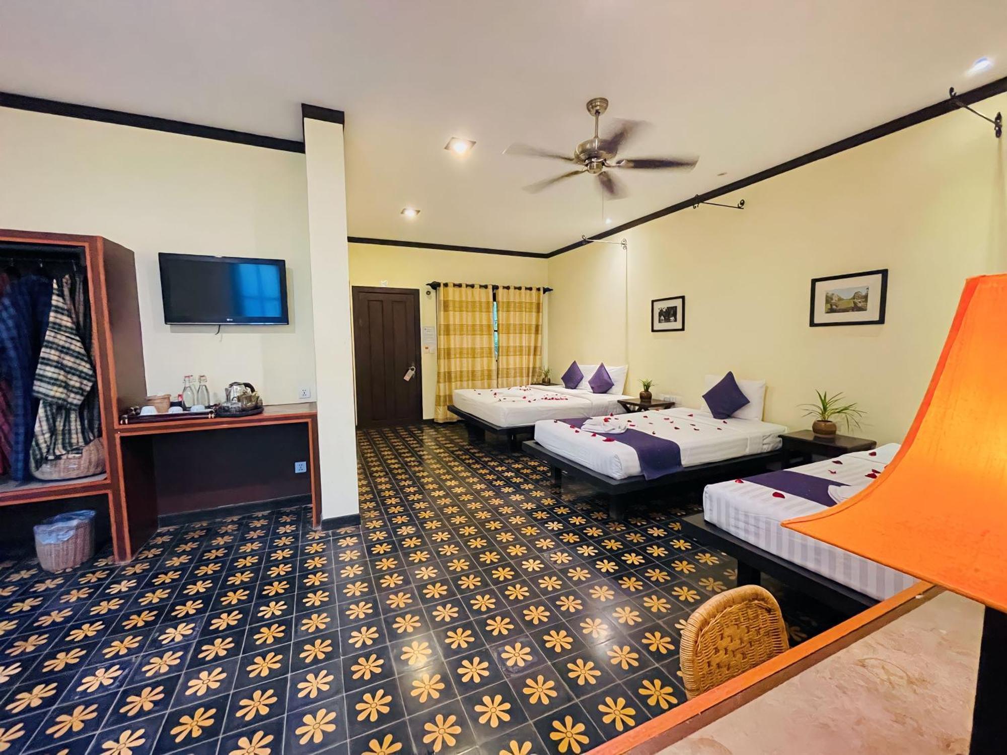 Residence Indochine Suite Ciudad de Siem Riep Exterior foto